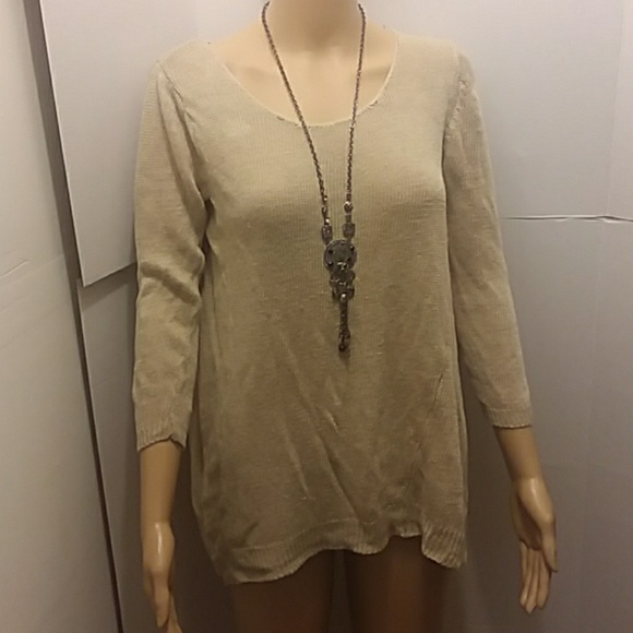 Andrea Jovine linen sweater / small - Picture 1 of 7